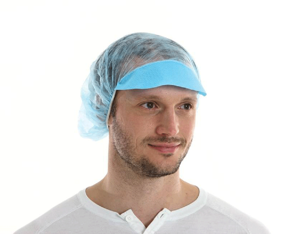 Haarnetjes met klep (Baret) - 2000st