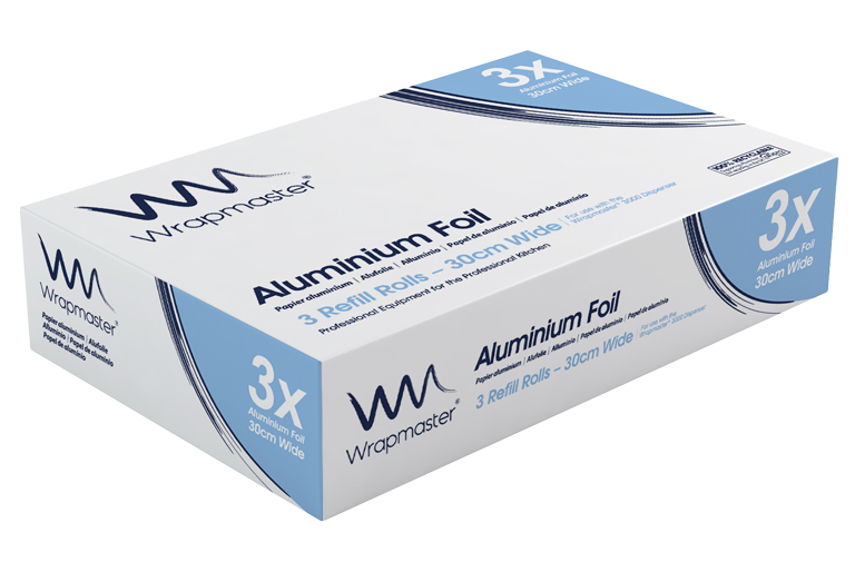 PROMO 4 - Aluminiumfolie Wrapmaster 30cm - 3Rol - 20% korting