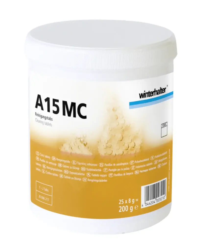 PROMO 1 - Reinigingstabletten A 15 MC - 1 Pot (25stuks) - 2 + 1 GRATIS
