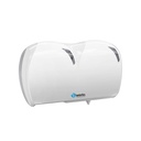 GLIMM Dispenser Toiletpapier Twin Mini-Jumbo Rol - Wit