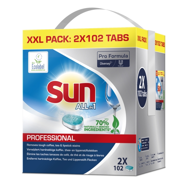 Sun Tablets Professional All-In -One Ecolabel - 2x102stuks