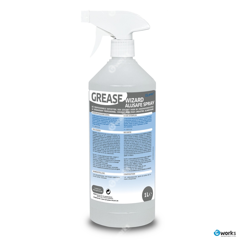 GLIMM Grease Wizard AluSafe Spray - 1L