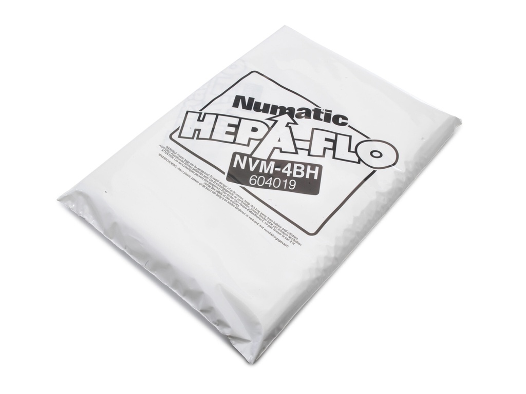 Stofzuigzakken HepaFlo NVM-4BH - 10st