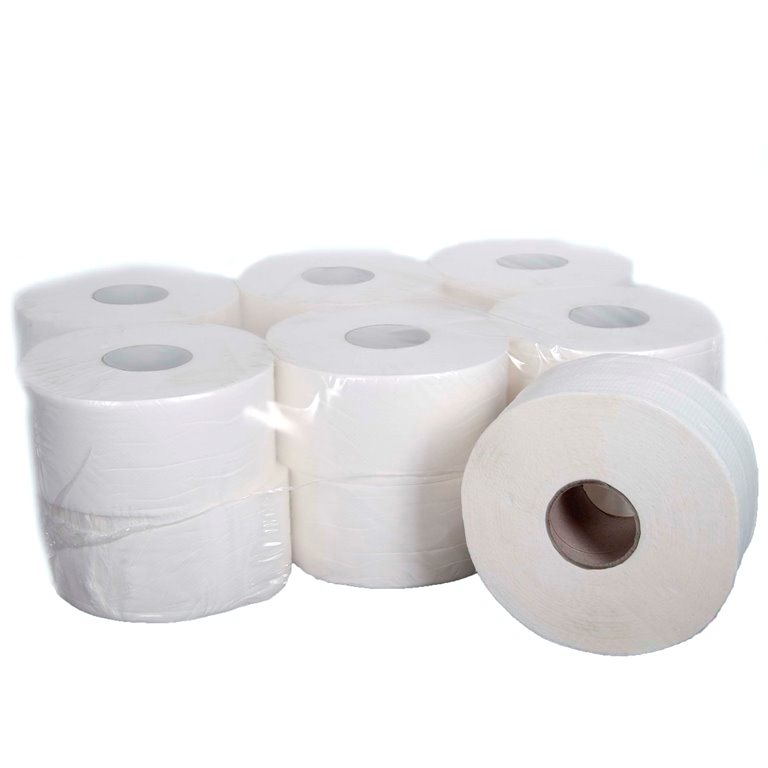 GLIMM Toiletpapier Mini Jumbo TP-2500 CEL 2LG - 12 Rollen
