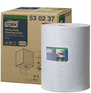 W1W2W3 530237 Combi Roll Reinigingsdoek - Blauw