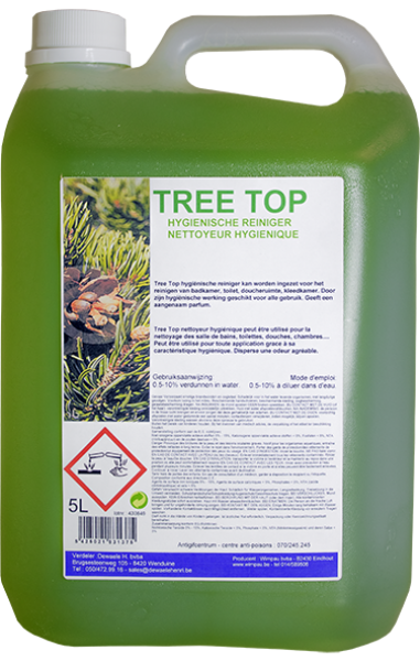 Tree Top Hygiënische Reiniger met Pijnolie - 5L