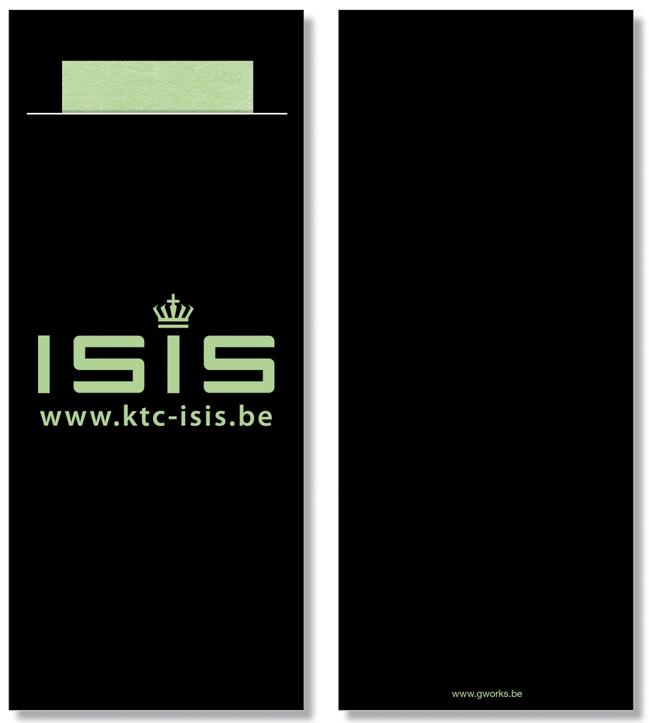 Bestekpochette Classic KTC ISIS - 500st