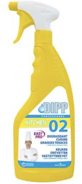 Dipp 02 Keukenontvetter Mousse Spray - 6x750ml