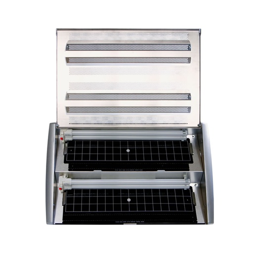 [AR03603] Elektrische Vliegendoder RVS GS Shatterproof - 2x36W