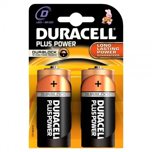 [AR00770] Batterijen Plus Power D / LR20 - 2stuks