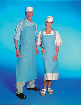 Voorschort 75x125 in PE 50Micron - 250st