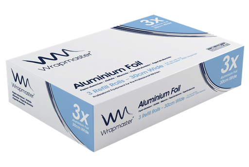 [AR01890] Aluminiumfolie Wrapmaster 30cm / 120M - 3Rol
