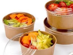 [AR02014] Salad Bowl Kraft - 149x128x61mm - 750ml - 300st