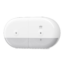 [AR02072] T9 682000 SmartOne - Twin Mini Toiletpapier Dispenser - Wit