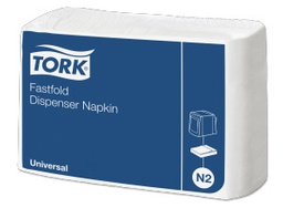 [AR02138] N2 477510 Fastfold Dispenser Napkin - Wit