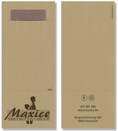 [AR02913] Bestekpochette ECO PERFO Classic MAXICE - 500st