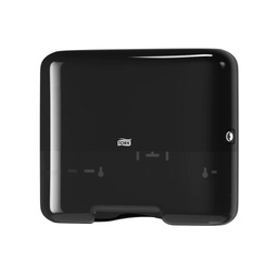 [AR03270] H3 553108 ZZ-vouw/C-vouw Mini Handdoek Dispenser - Zwart