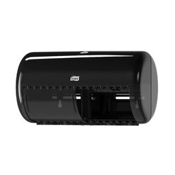 [AR03283] T4 557008 Conventional Toiletpapier Dispenser - Zwart