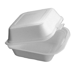 [AR04013] Hamburger Isomo Box Small Wit - 500stuks