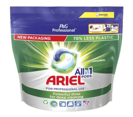 [AR04051] PROMO 3 - Ariel Wasmiddel Pods "Regular" Professional - All in one - 2x70stuks - 20% Korting