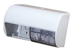 [AR04060] GLIMM Dispenser Toiletpapier Dubbele Standaard Rol - Wit