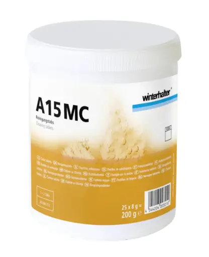 [AR04077] PROMO 1 - Reinigingstabletten A 15 MC - 1 Pot (25stuks) - 2 + 1 GRATIS