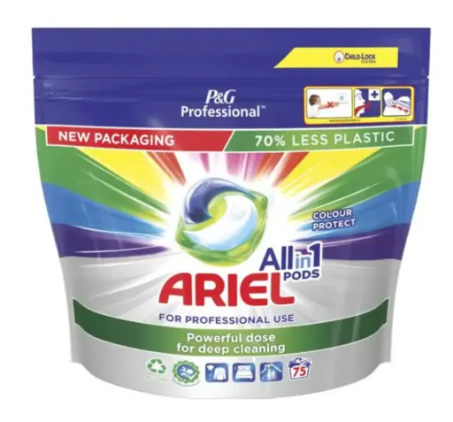 [AR04078] PROMO 2 - Ariel Wasmiddel Pods "Color" Professional - All in one - 2x70stuks - 20% Korting