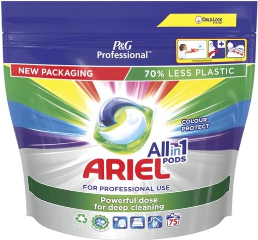 [AR04134] Ariel Wasmiddel Pods "Color" Professional - All in one - 70stuks