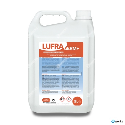 [AR04198] GLIMM LufraGerm+ Ontsmettende Reiniger BE-REG-00442B - 5L
