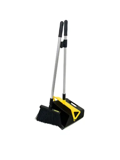 [AR04326] BRO Hotelstofblik 7L Compleet met Smalle Bezem - 300x35mm